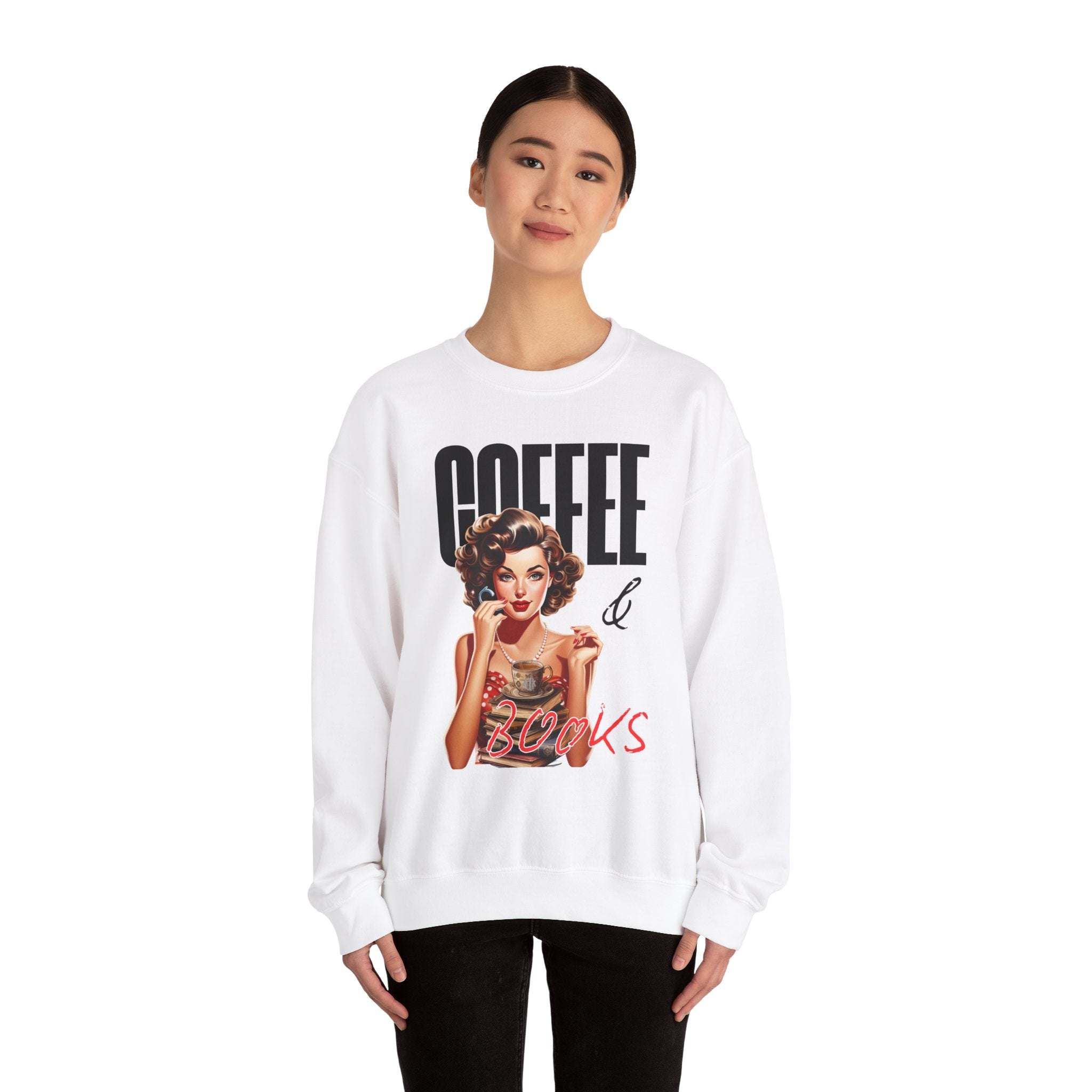 Books Unisex Heavy Blend™ Crewneck Sweatshirt